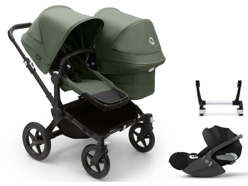 Bugaboo Donkey 5 Duo Kinderwagen Set 3 in 1 inkl. Cybex Cloud T i-Size