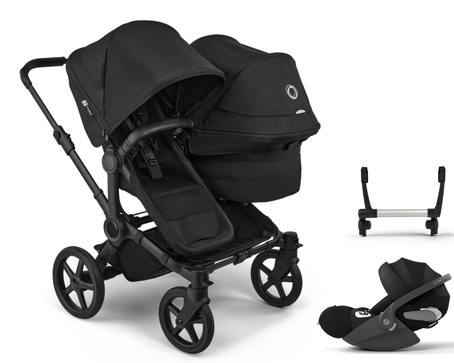 Bugaboo Donkey 6 Duo Kinderwagen Set 3 in 1 inkl. Cybex Cloud T i-Size