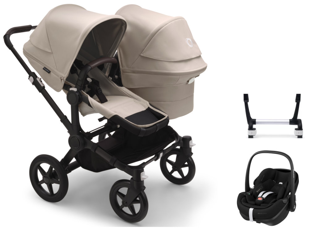 Bugaboo Donkey 5 Duo Kinderwagen Set 3 in 1 inkl. Maxi Cosi Pebble 360 Pro2