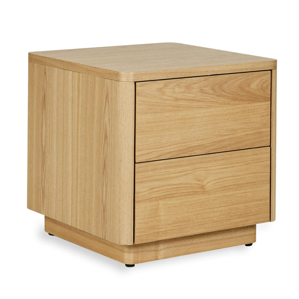 Quax Nachtkästchen mit 2 Schubladen, Natural Ash