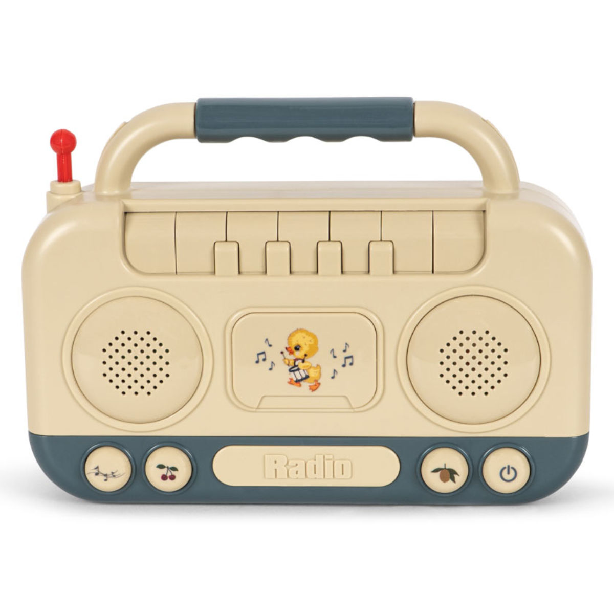 Konges Sløjd Interaktives Baby-Radio – Motorik-Spielzeug ab 12 Monaten