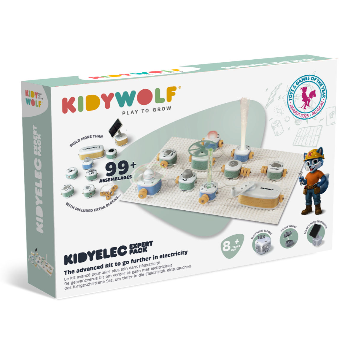 Kidywolf Kidyelec-Pro Experimentierkasten