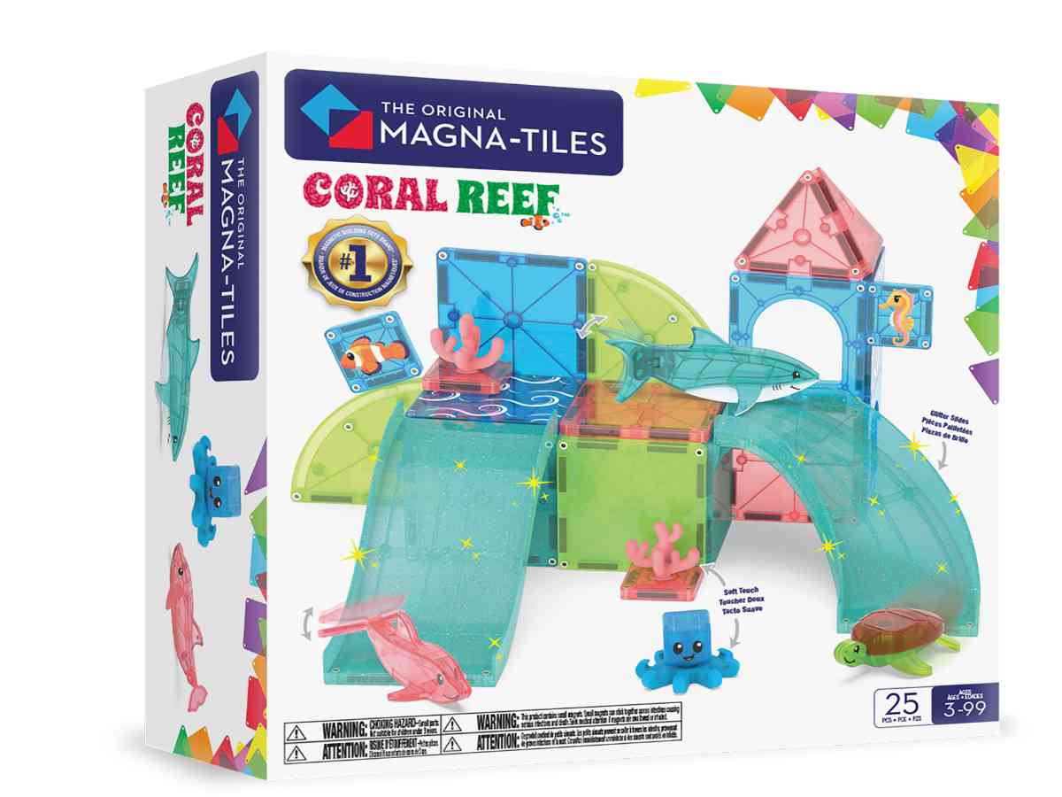 Magna-Tiles Coral Reef - 25 Teile
