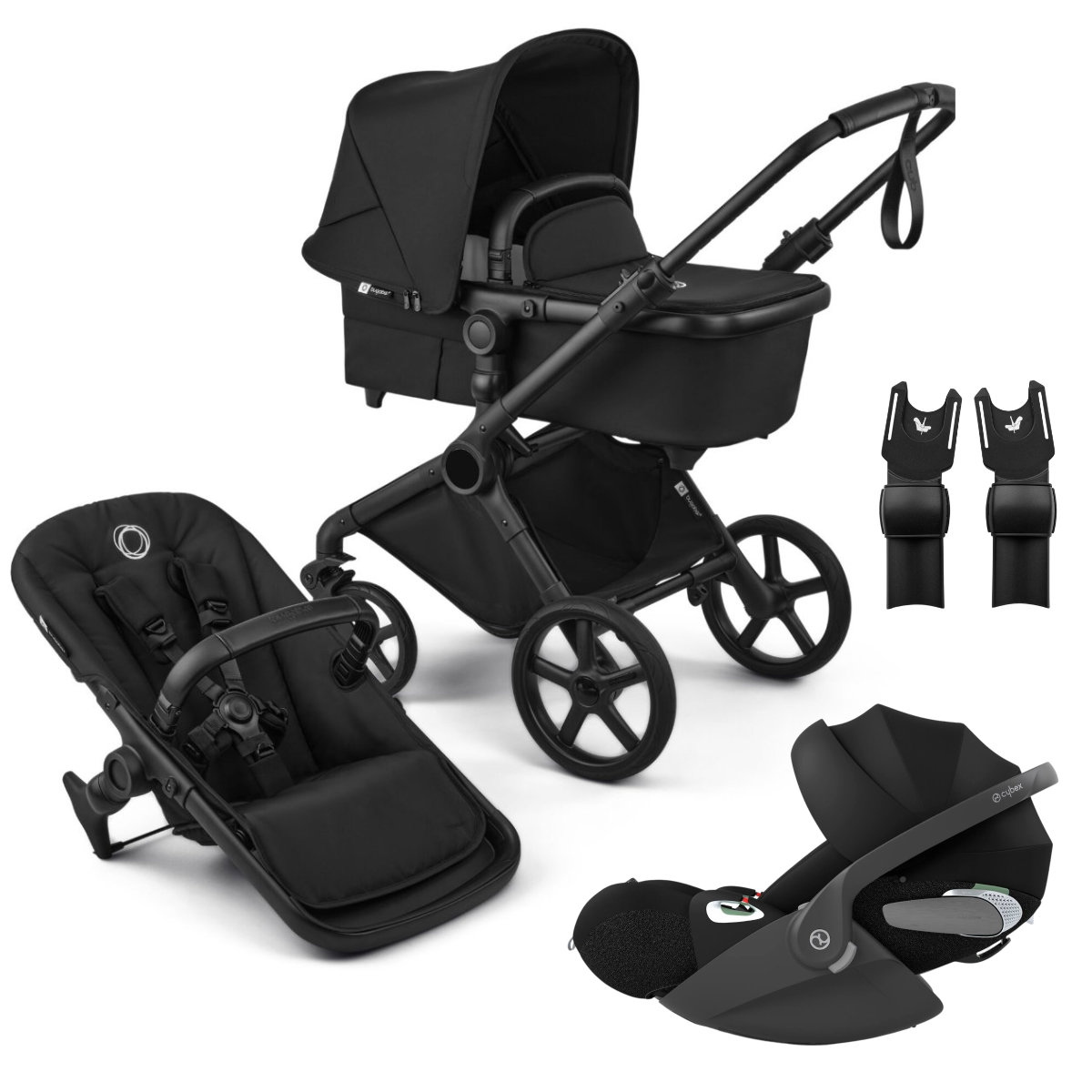 Bugaboo Cub Kinderwagen Set 3 in 1 inkl. Cybex Cloud T i-Size Babyschale