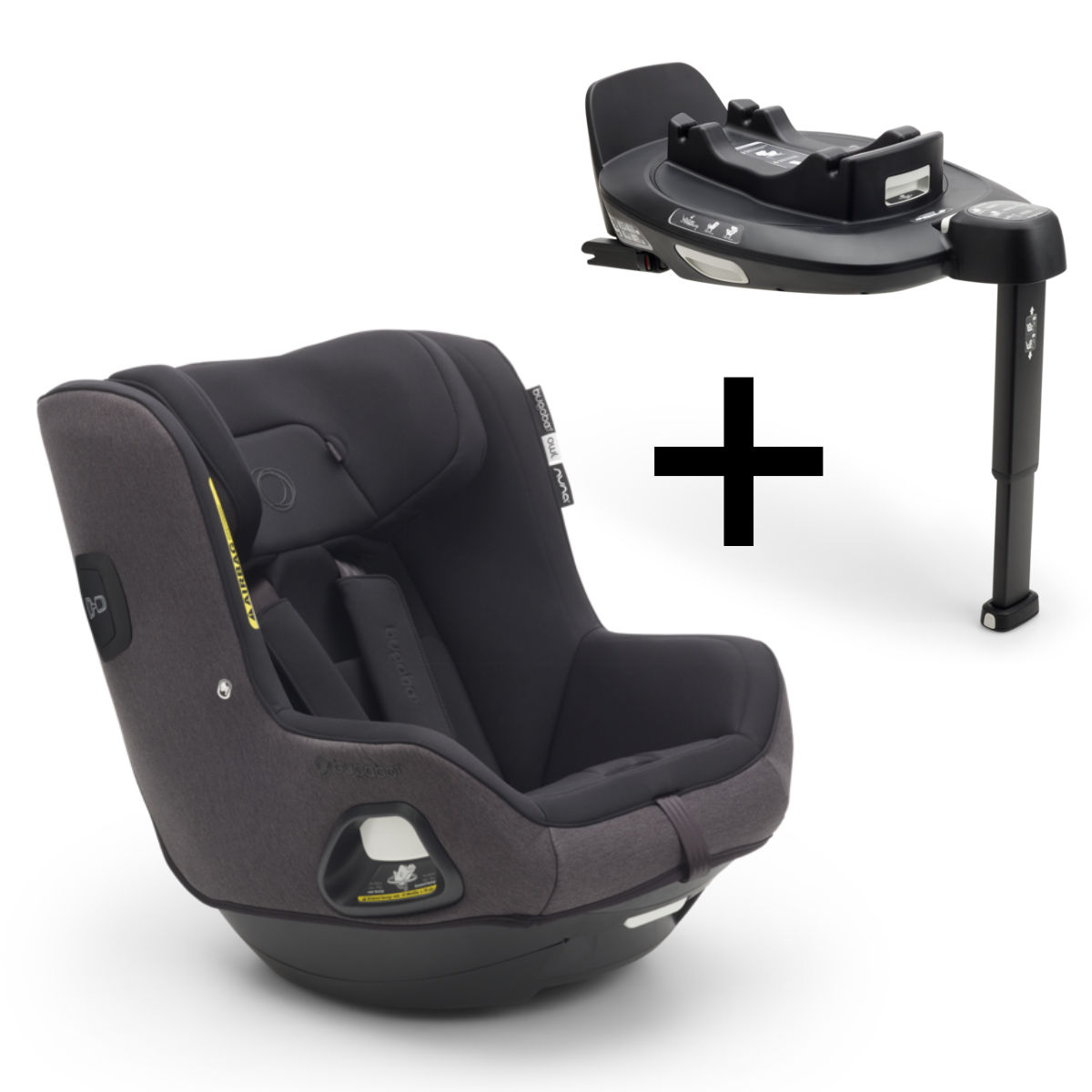 Bugaboo Owl by Nuna Kindersitz (0-4 Jahre) inkl. Bugaboo 360 Isofix Station