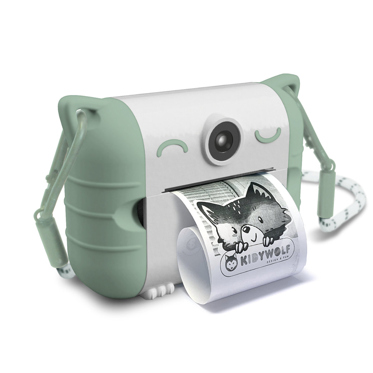 Kidywolf Kidyprint – Sofortbildkamera mit Thermodrucker