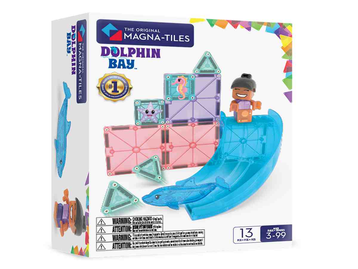 MAGNA-TILES Dolphin Bay - 13 Teile